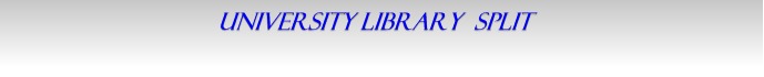 CROLIST -  NATIONAL LIBRARY CATALOG